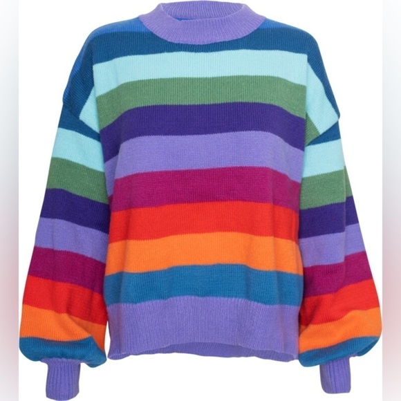 AlanaKayART - Halley Pullover Sweater Crewneck, size S/M - Picture 1 of 9